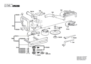 New Genuine Bosch 1607000932 Bearing Flange