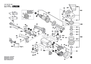 New Genuine Bosch 1607000947 Parts Set