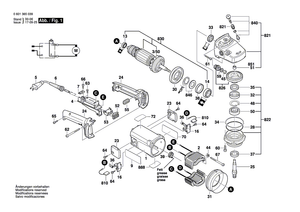 New Genuine Bosch 1607000951 Parts Set