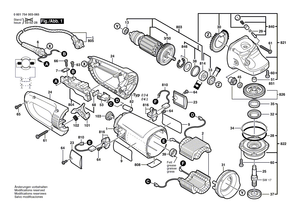 New Genuine Bosch 1607000968 Gear Housing