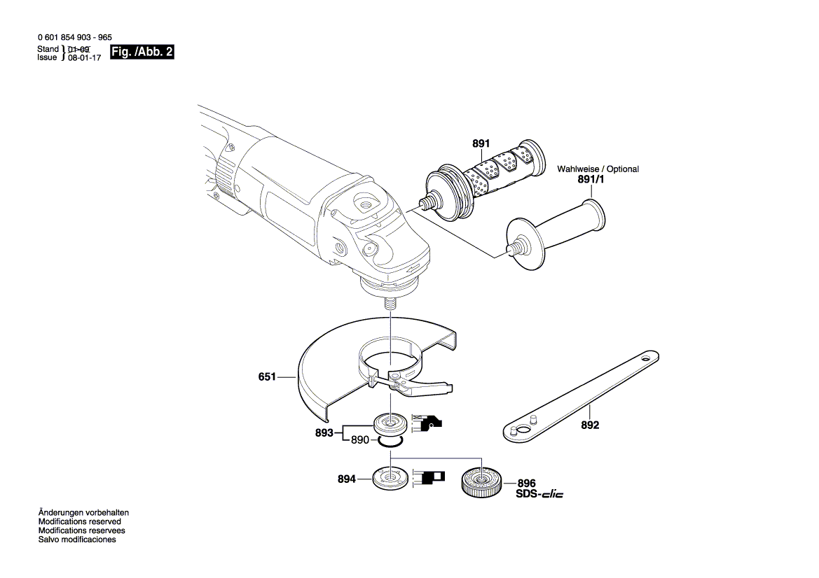 New Genuine Bosch 1607000970 Switch