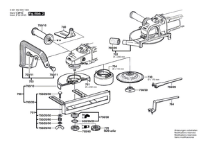 New Genuine Bosch 1607000985 Bearing Flange