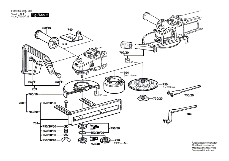New Genuine Bosch 1607000985 Bearing Flange