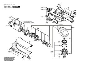 New Genuine Bosch 1607000A27 Gear Housing