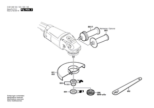 New Genuine Bosch 1607000C00 Gear Housing