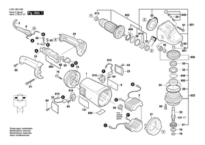 New Genuine Bosch 1607000C04 Bearing Flange