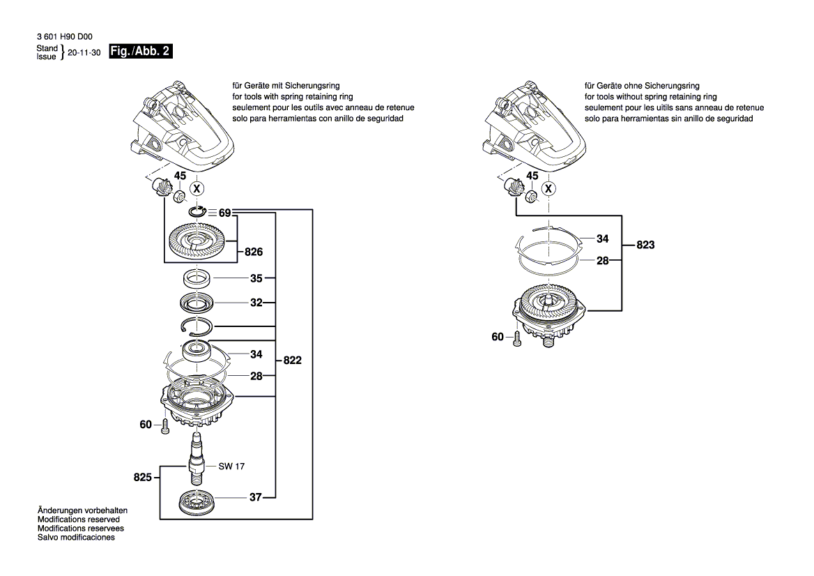 New Genuine Bosch 1607000C15 On-Off Switch