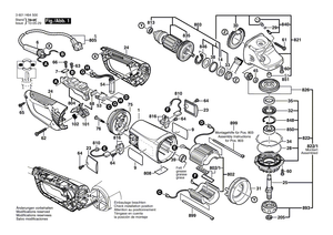 New Genuine Bosch 1607000C25 Bearing Flange