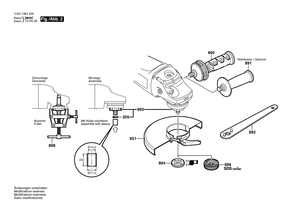 New Genuine Bosch 1607000C27 Gear Housing