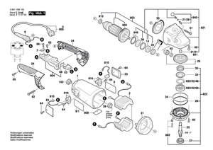 New Genuine Bosch 1607000C3A Gear Housing