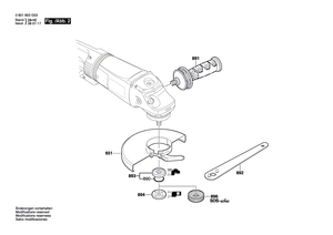 New Genuine Bosch 1607000C3E Retaining Washer
