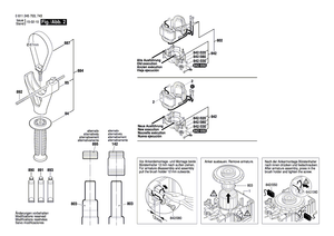New Genuine Bosch 1607000C3W Subassembly