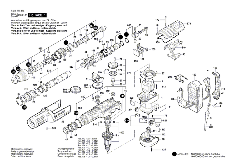 New Genuine Bosch 1607000C47 Guide Bushing