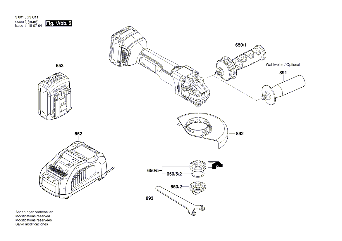 New Genuine Bosch 1607000CA6 Gear Housing