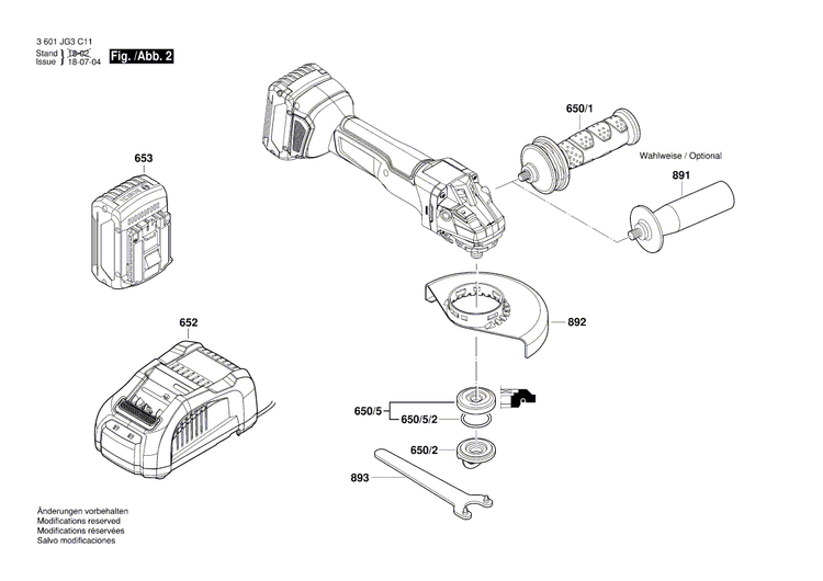 New Genuine Bosch 1607000CA6 Gear Housing