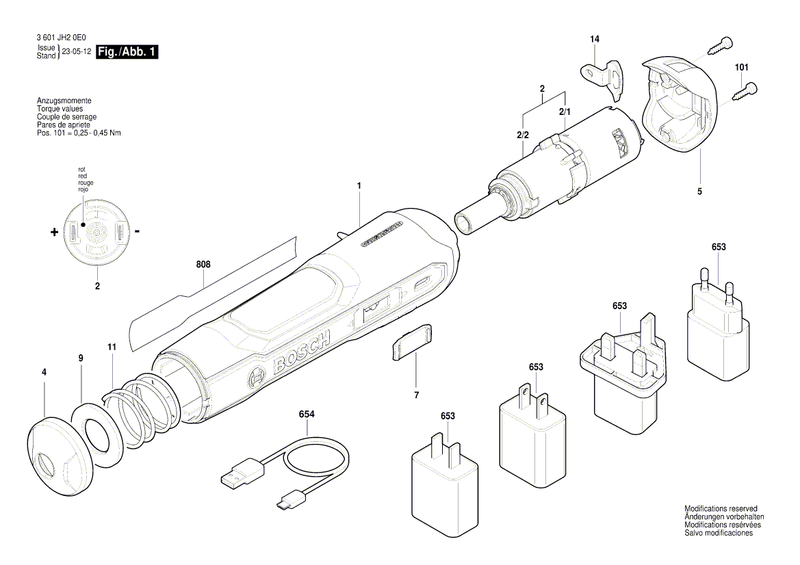 New Genuine Bosch 1607000CG7 Drive module