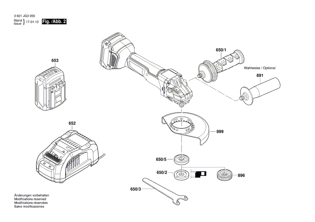New Genuine Bosch 1607000CL4 Protective Cover