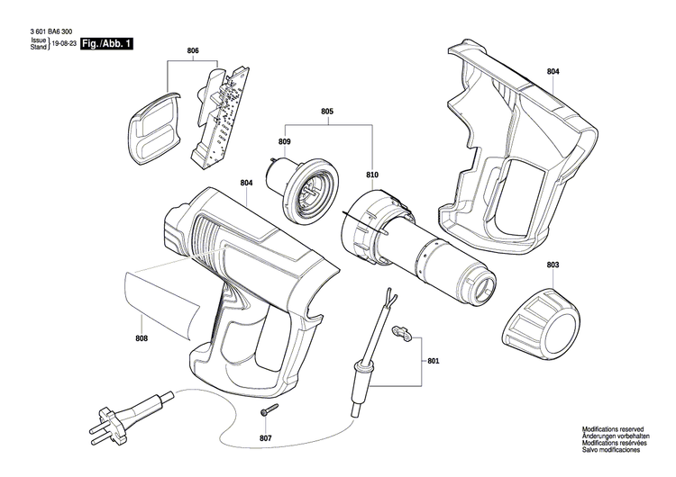 New Genuine Bosch 1607000D0Y Housing