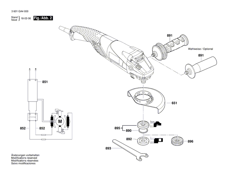 New Genuine Bosch 1607000D16 On-Off Switch