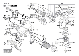 New Genuine Bosch 1607000D33 Protective Cover