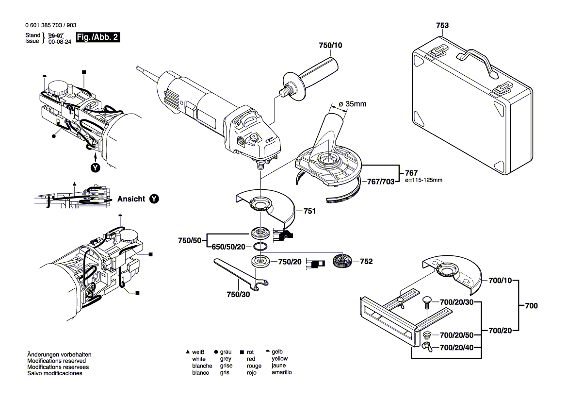 New Genuine Bosch 1607000D64 Bearing Flange