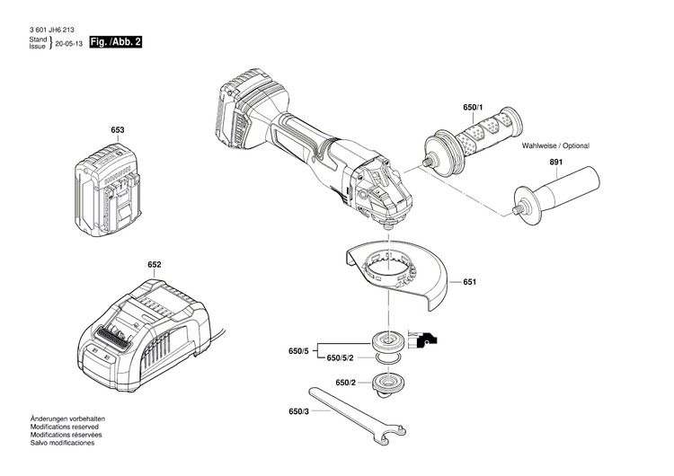 New Genuine Bosch 1607000D80 Gear Housing