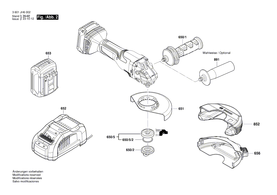 New Genuine Bosch 1607000D83 Bearing Flange