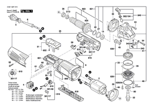 New Genuine Bosch 1607000D99 Motor Housing