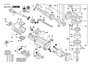 New Genuine Bosch 1607000D9E Bearing Flange