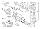 New Genuine Bosch 1607000D9F Bearing Flange