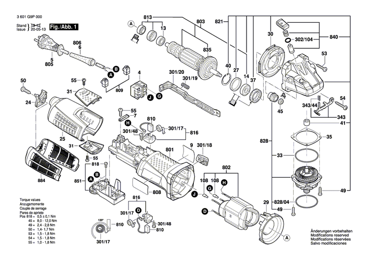 New Genuine Bosch 1607000DB1 Speed governor