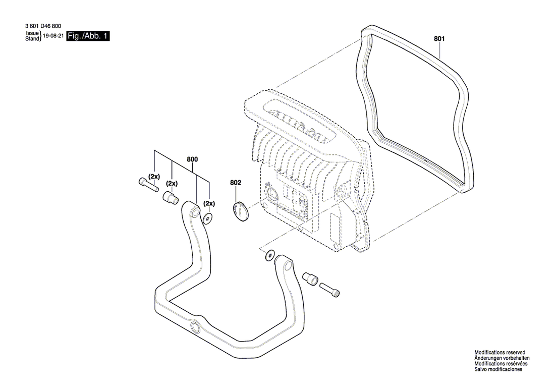 New Genuine Bosch 1607000DF9 Support Pedestal