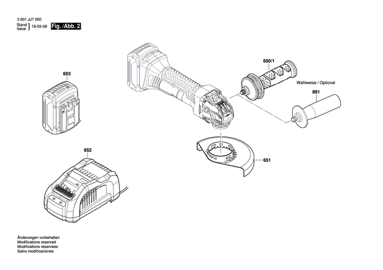 New Genuine Bosch 1607000DG5 DC motor