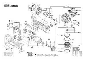 New Genuine Bosch 1607000DG6 Parts Set
