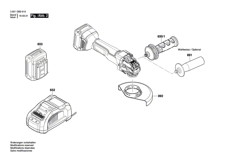 New Genuine Bosch 1607000DG8 Protective Cover