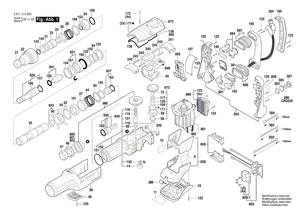 New Genuine Bosch 1607000DN4 Brushless DC motor