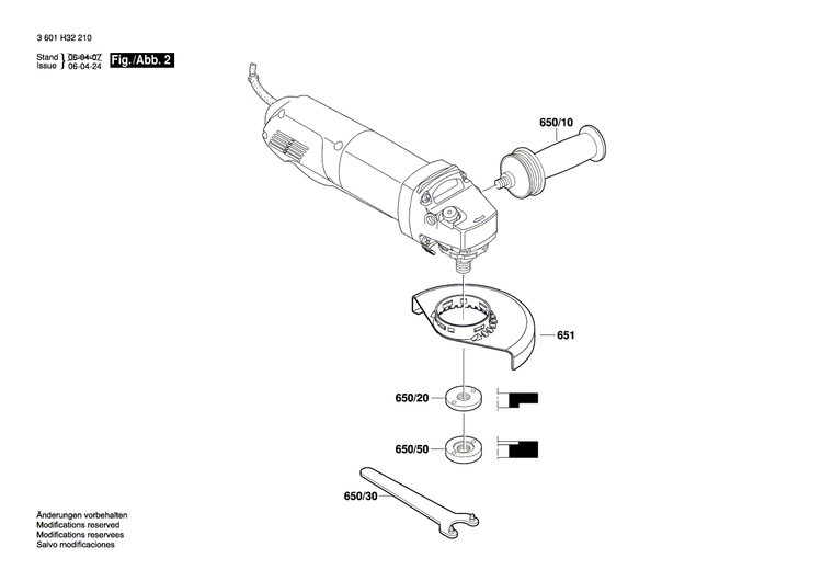 New Genuine Bosch 1607000E1E Bearing Flange