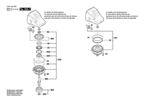 New Genuine Bosch 1607000E1U Grinding Spindle