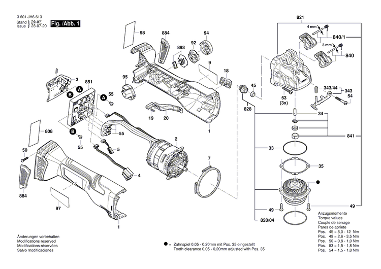 New Genuine Bosch 1607000E28 Electronic Module