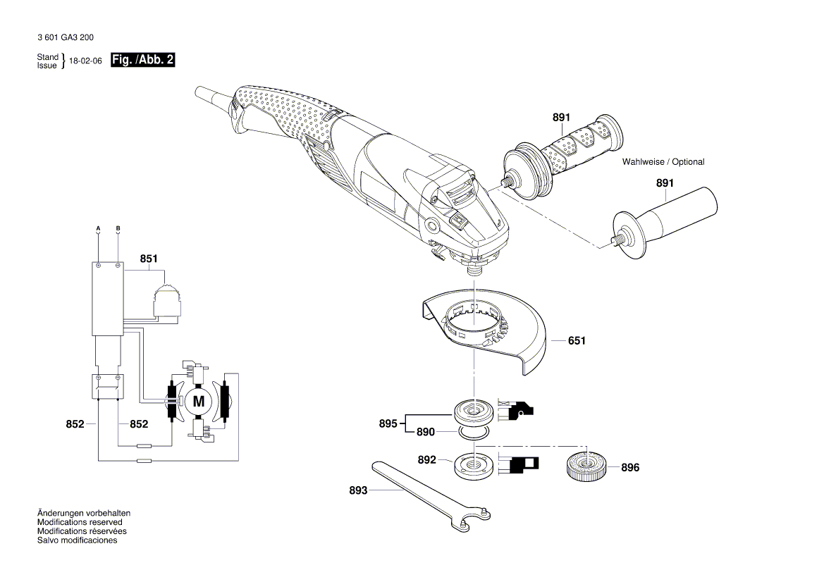 New Genuine Bosch 1607000E54 Electronic Assembly