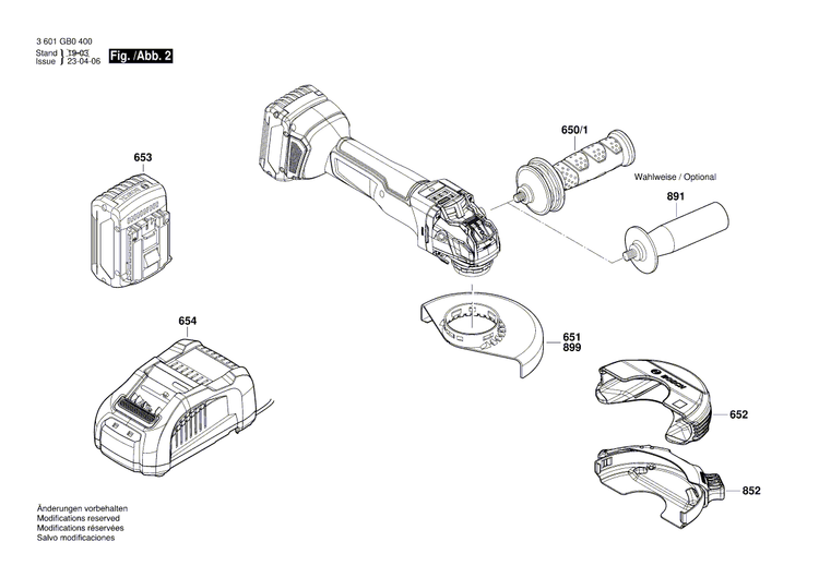 New Genuine Bosch 1607000EA0 Gear Housing