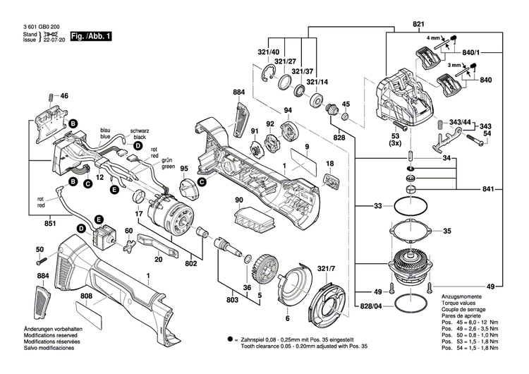 New Genuine Bosch 1607000EA6 Lever