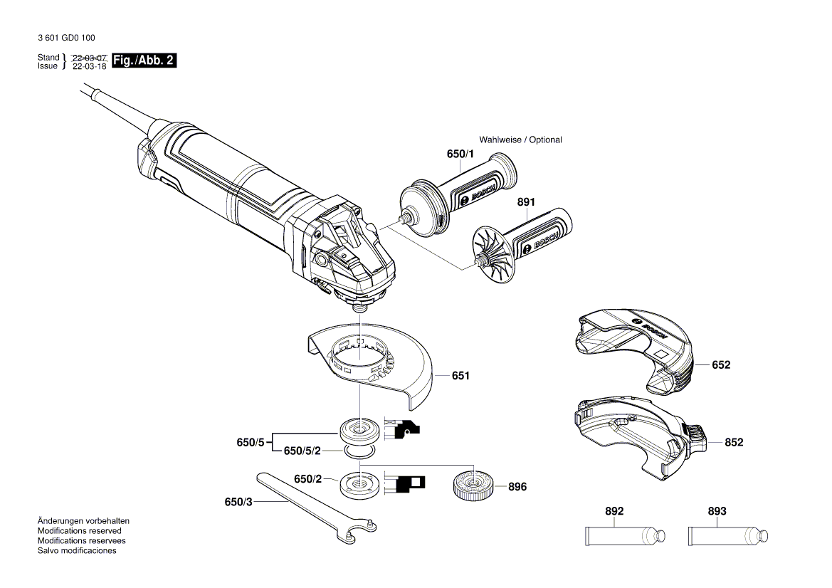 New Genuine Bosch 1607000EJ3 Armature assembly