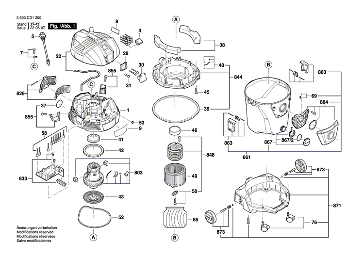 New Genuine Bosch 1607000EN0 Connection Housing