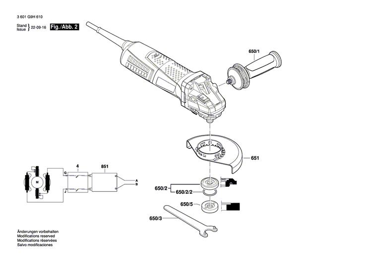 New Genuine Bosch 1607000F01 Motor Housing