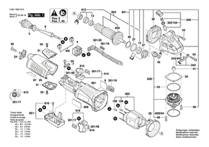 New Genuine Bosch 1607000F01 Motor Housing