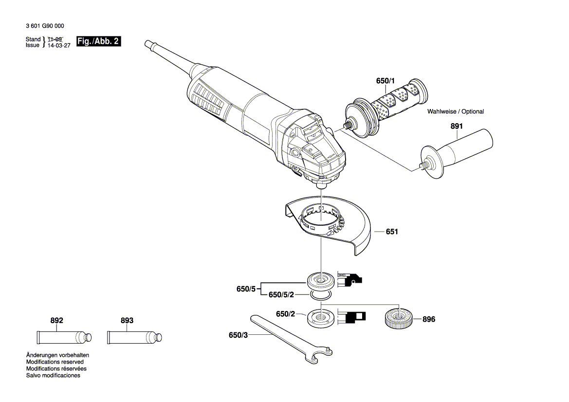 New Genuine Bosch 1607000F04 Field