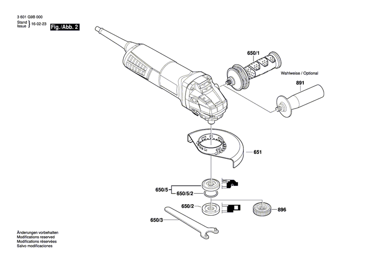 New Genuine Bosch 1607000F06 Field