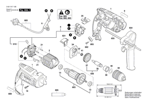 New Genuine Bosch 1607000F23 Switch