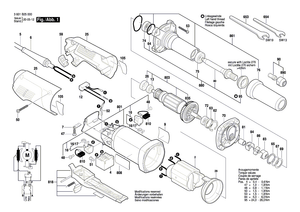 New Genuine Bosch 1607000V06 Motor Housing